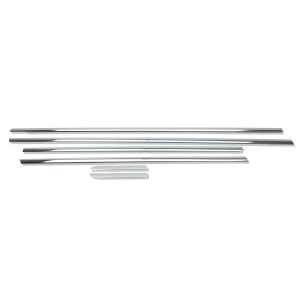Honda Civic Window Trim - Omac - S.Steel - Gloss Silver - '12-'15 Honda Civic Window Trim - Omac - S.Steel - Gloss Silver - '12-'15